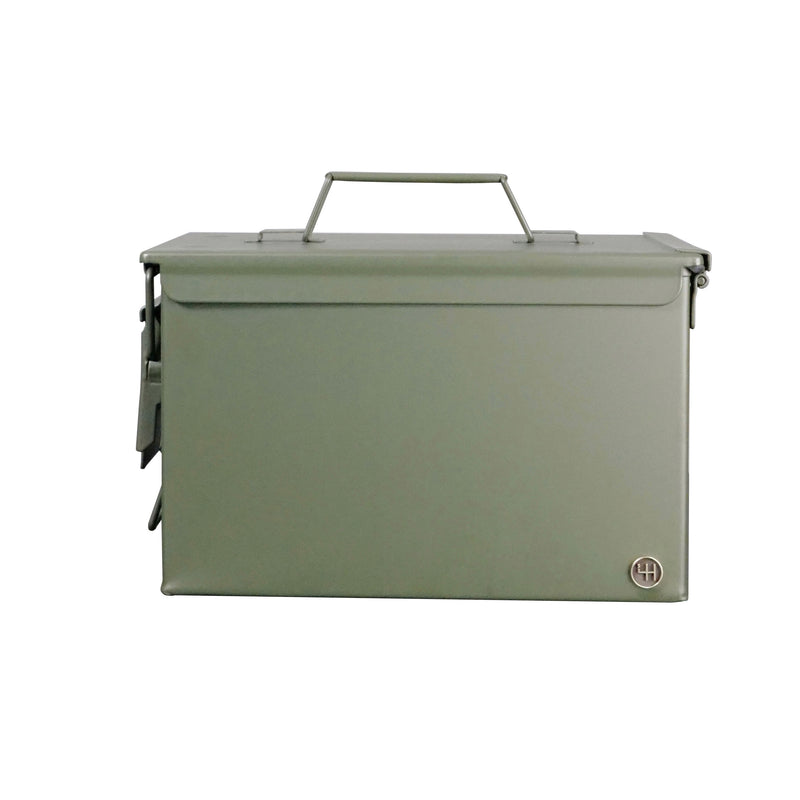 STANDARD H Defender Watch Box Hodinkee Travel Case Military OD Green Ammo Can Garage Collection