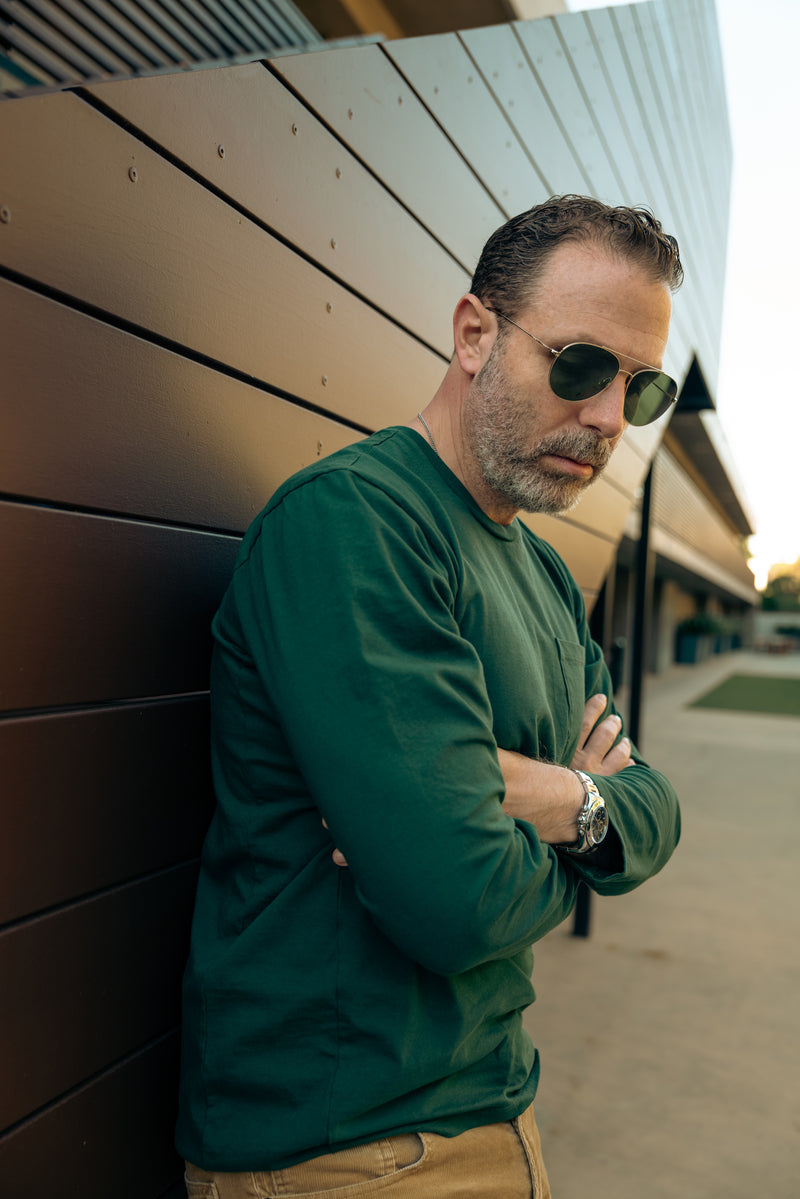Avant Long Sleeve T-shirt - BRG