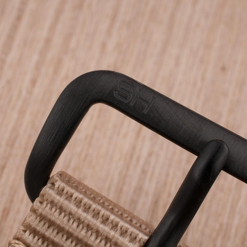 @TaupeStrapClub x STANDARD H x StrapHabit Watch Strap (Black Hardware)
