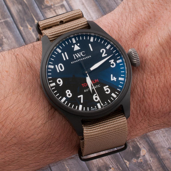 @TaupeStrapClub x STANDARD H x StrapHabit Watch Strap (Black Hardware)