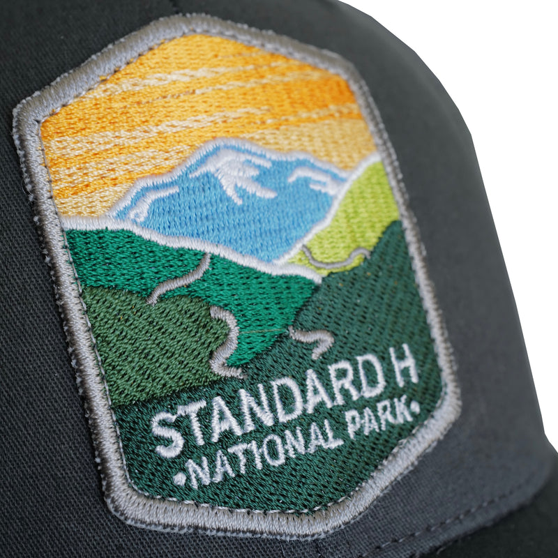 STANDARD H National Park Hat Road Trip Car Watch Enthusiast Travel Grey Ojai California