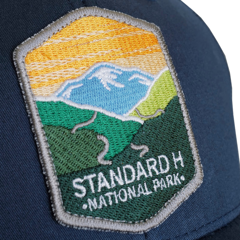 STANDARD H National Park Hat Road Trip Car Watch Enthusiast Travel Navy