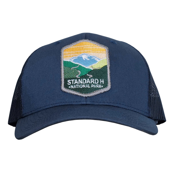 STANDARD H National Park Hat Road Trip Car Watch Enthusiast Travel Navy