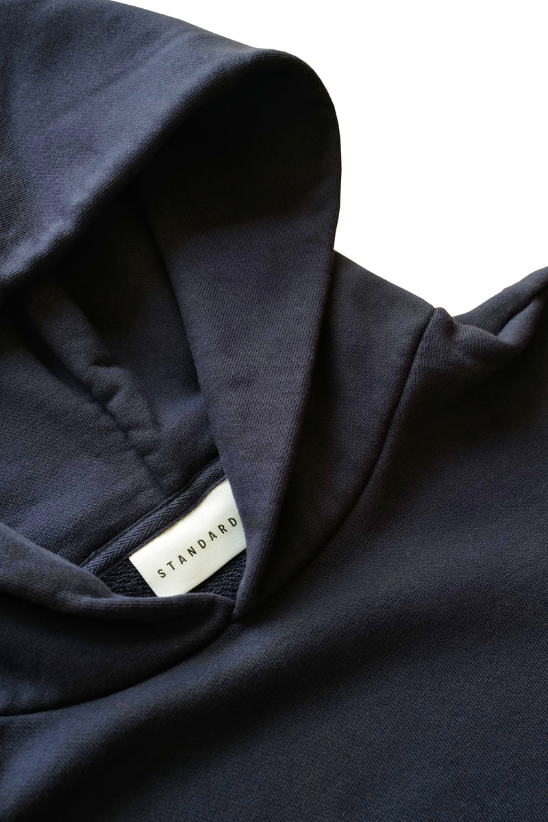 STANDARD H Vanagon Hoodie Sweatshirt BLU SCURO Automotive inspired menswear fashion apparel cars clothing