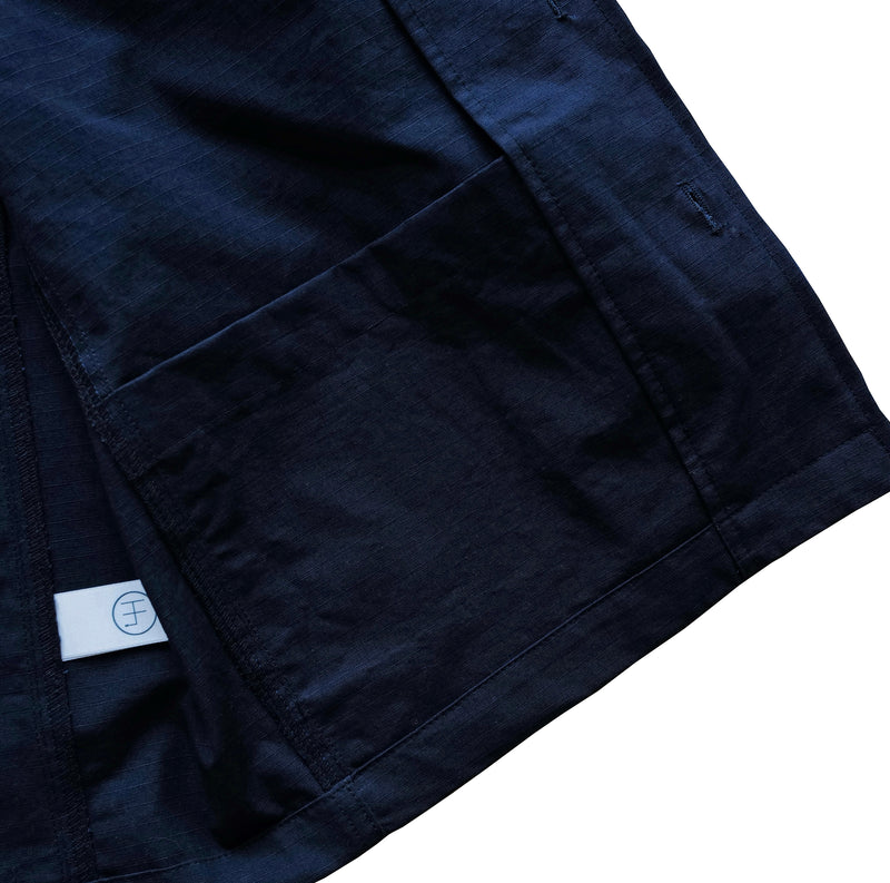 Willys Shirt Jacket - Navy Blue Ripstop