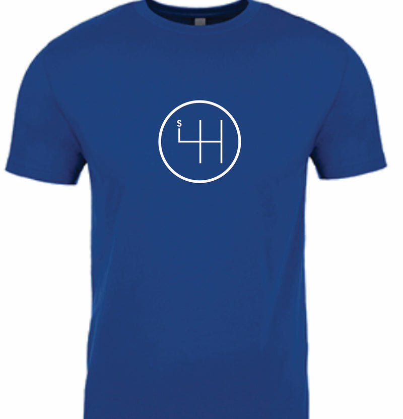 STANDARD H Shift Logo T-Shirt Cool Blue Porsche Car Automotive Inspired Shirt Fashion Menswear Apparel