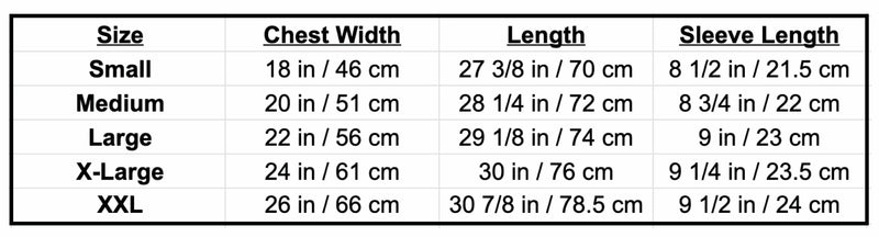 STANDARD H RS T-shirt Chalk Supima Cotton shirt automotive inspired car enthusiast menswear apparel fashion color Porsche GT3RS man Size Chart
