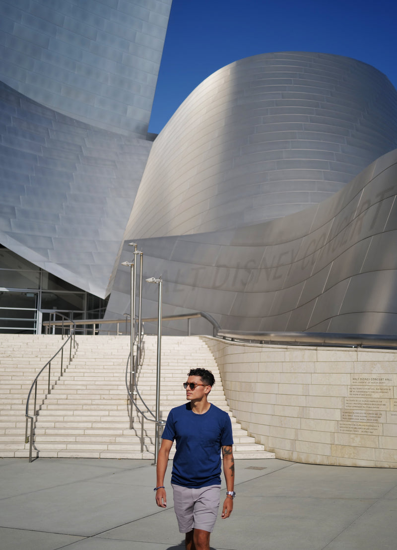 STANDARD H Signature Collection Avant T Estate Blue Walt Disney Concert Hall Downtown Los Angeles Roadtrip Travel automotive enthusiast apparel driving t-shirt cars