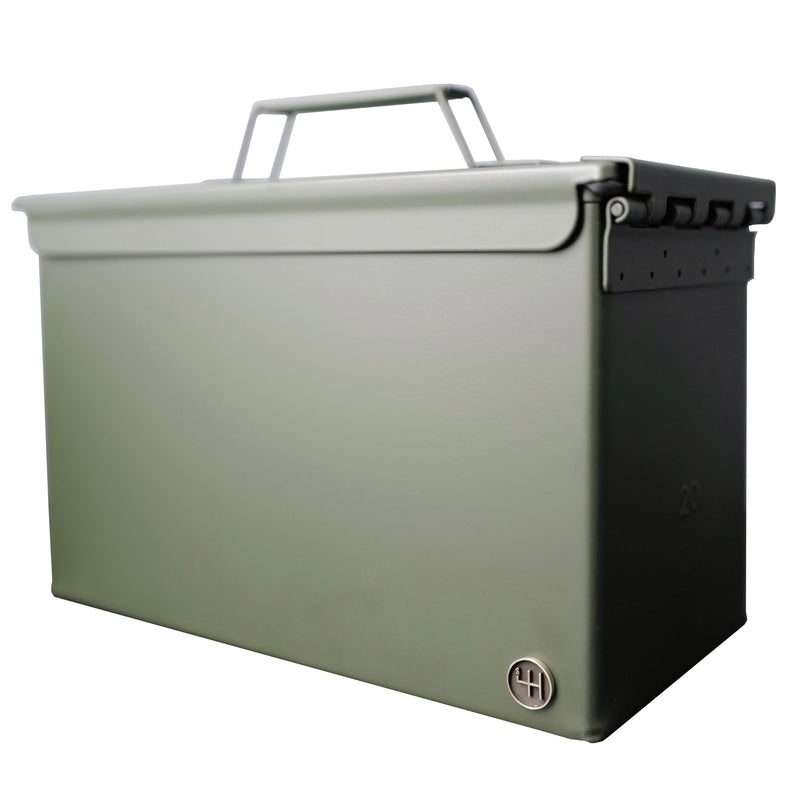 STANDARD H Defender Watch Box Hodinkee Travel Case Military OD Green Ammo Can Garage Collection
