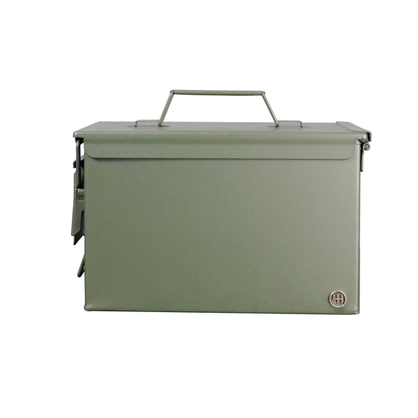 STANDARD H Defender Watch Box Hodinkee Travel Case Military OD Green Ammo Can Garage Collection