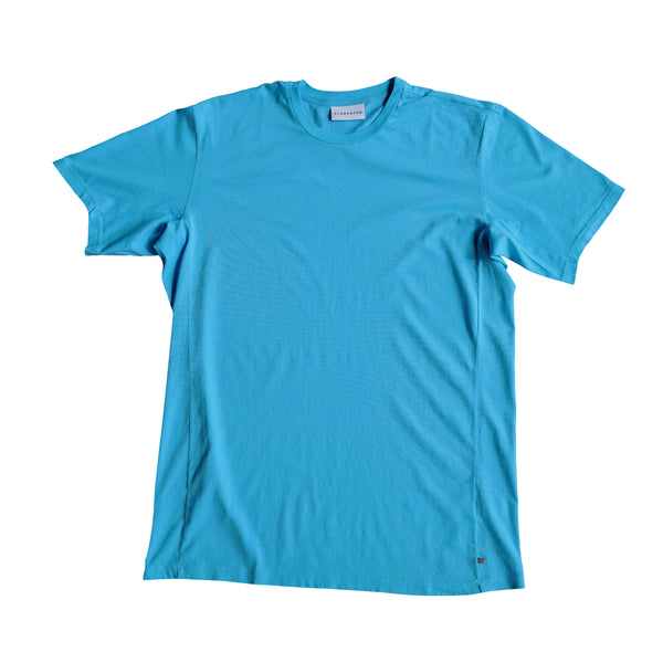 STANDARD H RS T-shirt Miami Blue Supima Cotton shirt automotive inspired car enthusiast menswear apparel fashion color Porsche GT3RS man mens