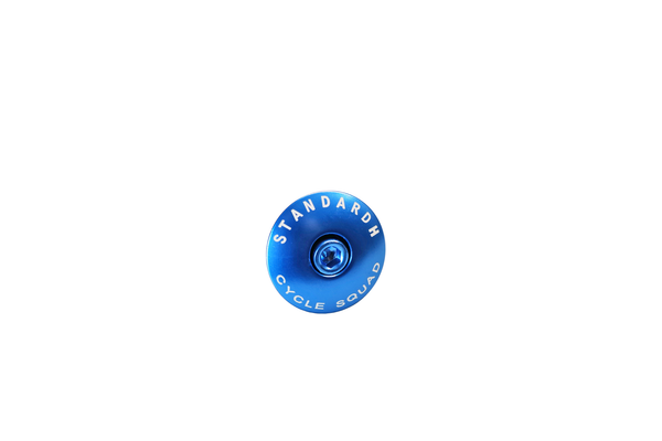 STANDARD H Cycle Squad Headset Stem Cap Blue Bike Cyclist Cycling Accessories