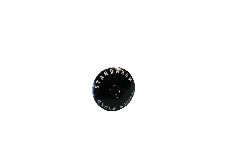 STANDARD H Cycle Squad Headset Stem Cap Black Bike Cyclist Cycling Accessories