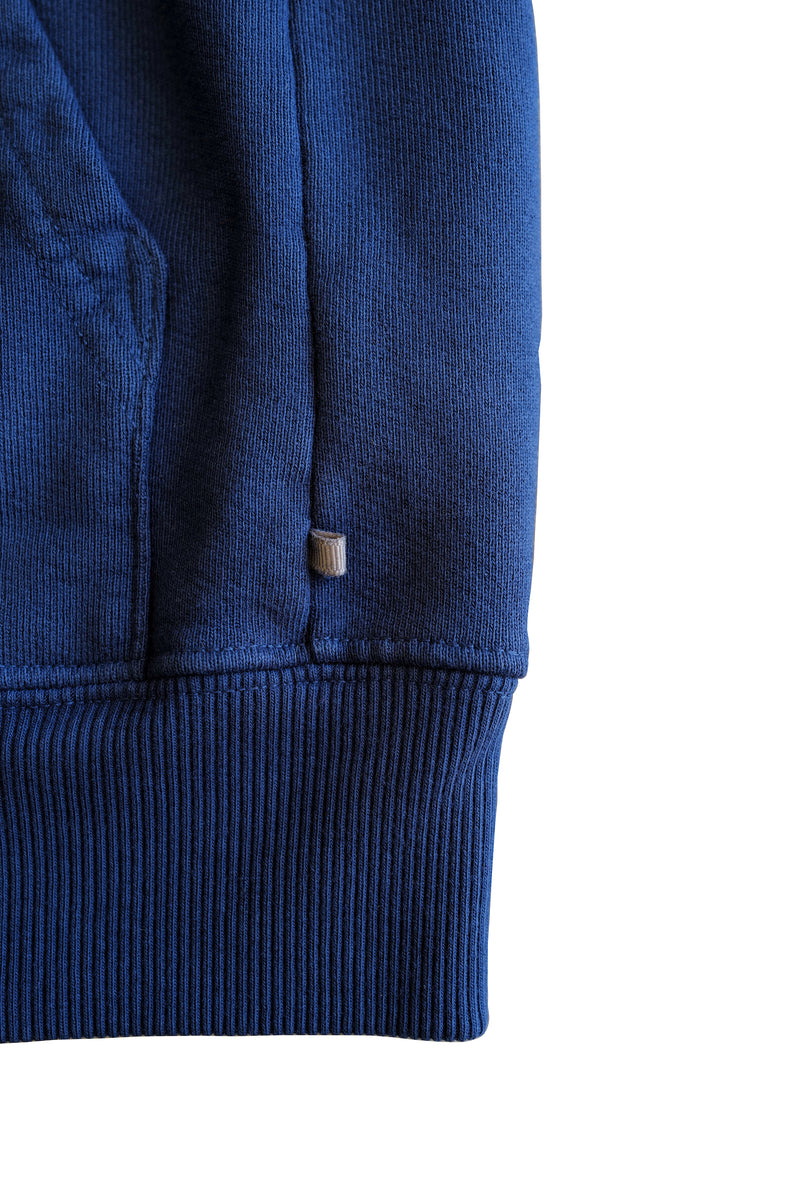 STANDARD H Vanagon Hoodie Longsleeve Hooded Heavyweight Sweatshirt Estate Blue Malibu California Made in Los Angeles USA Shift Logo
