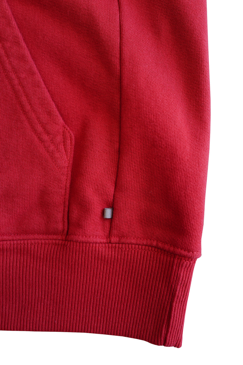 STANDARD H Vanagon Hoodie Heavyweight Hooded Longsleeve Sweatshirt Automotive Car Enthusiast Fiorano Red Menswear Fashion Apparel Shift Logo