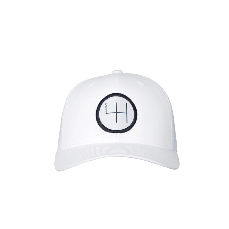 STANDARD H Shift Logo Trucker Hat White Golf Drivers Hats Cars Apparel Accessories