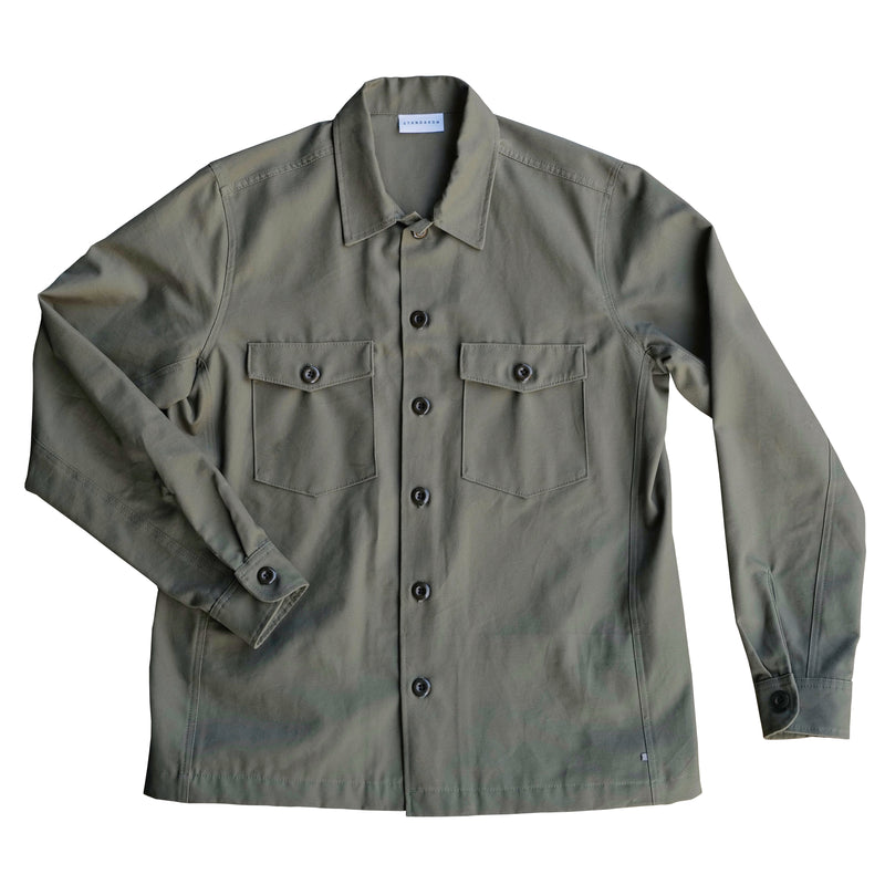 STANDARD H Willys Shirt Jacket Military Green Automotive Inspired Clothing Menswear Fashion Apparel Cars Watches CPO